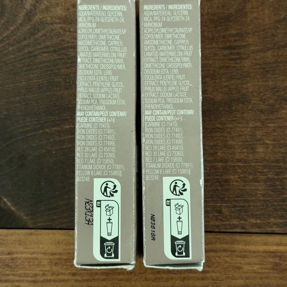 Revlon Illuminance Gel Serum Blush 120 Striking Rose 130 Beaming Coral Set of 2